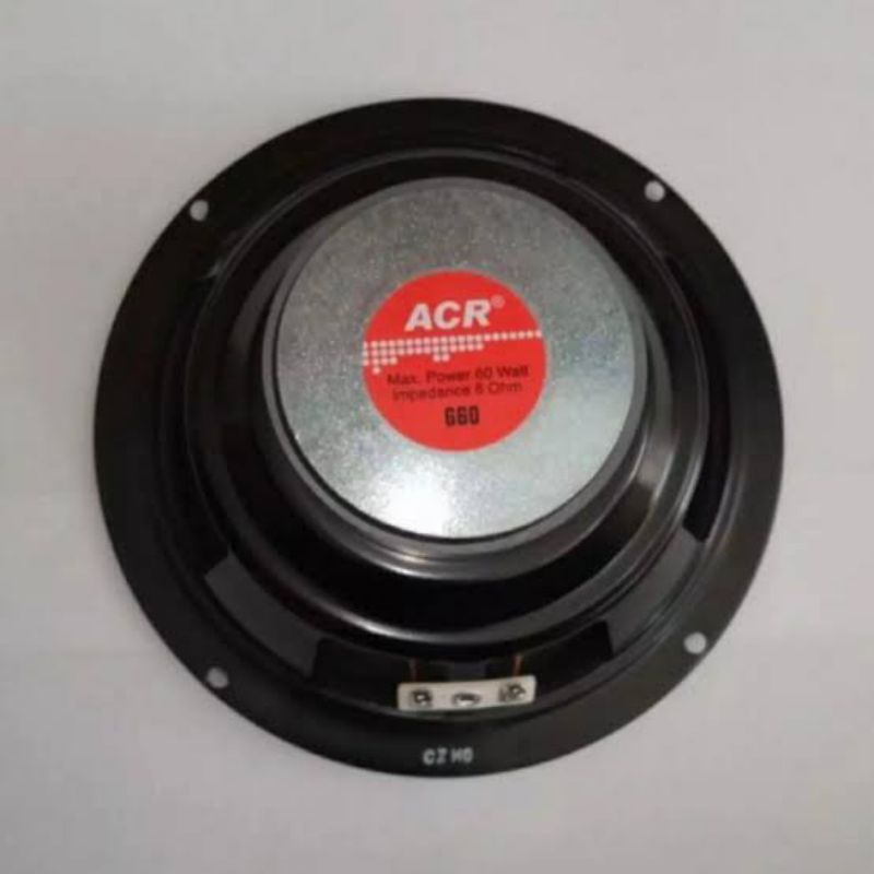 Speaker 6 Inch ACR 660 Acr 6 Inch Woofer