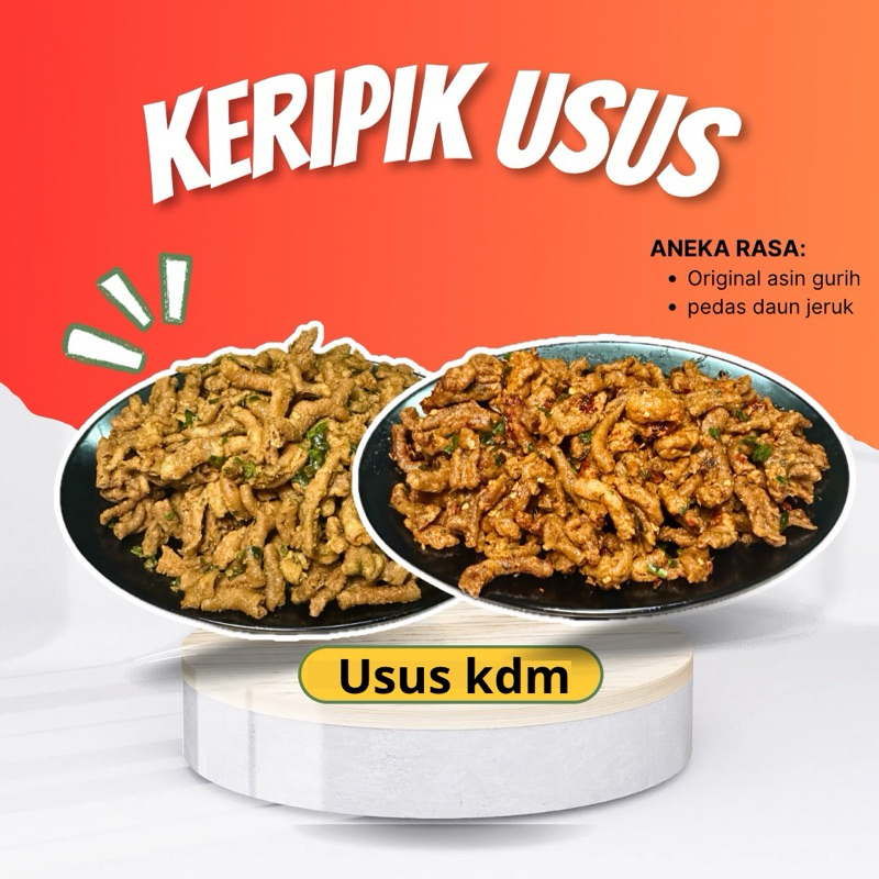 

Usus ayam crispy pedas daun jeruk 250 gr