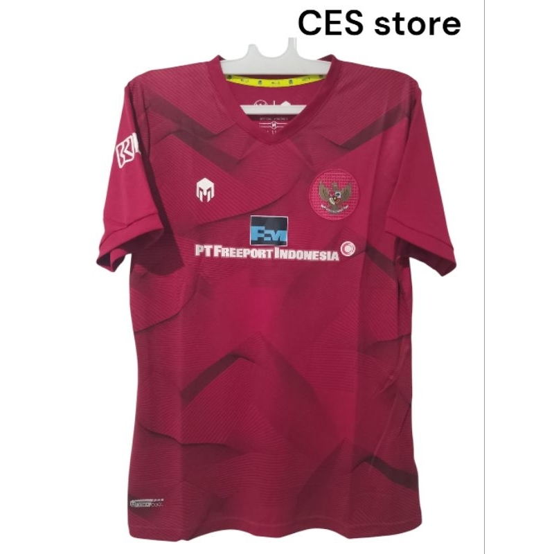 jersey baju bola sport olahraga timnas indonesia training mills