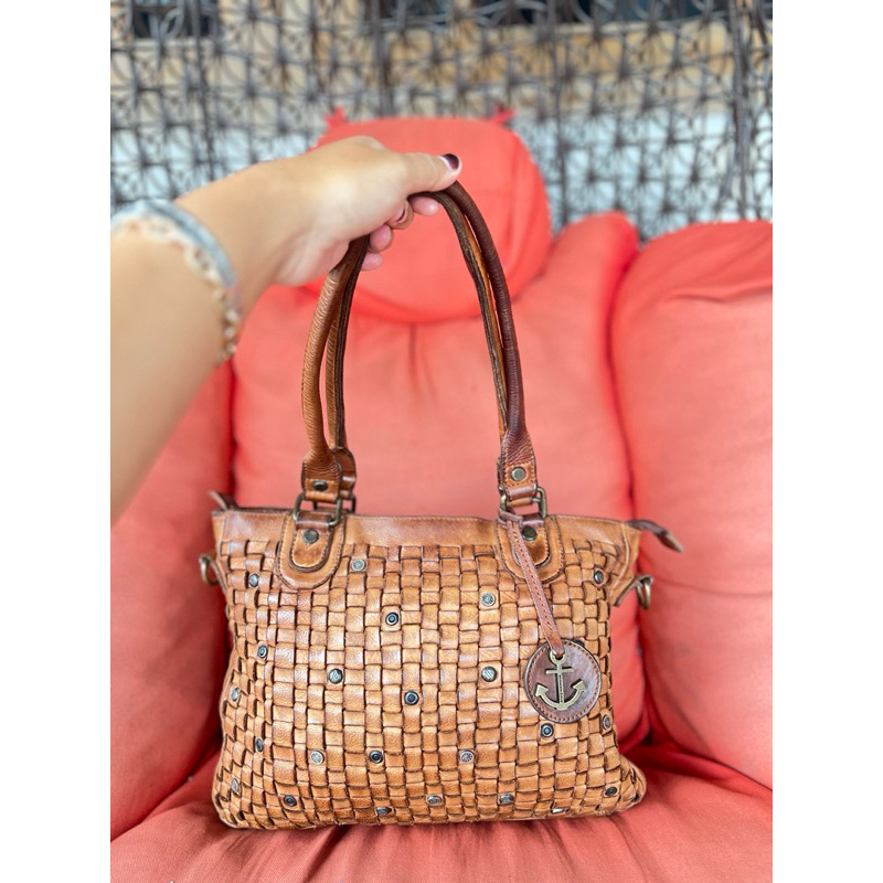 Hb Harbourrr 2nd Ysabel Brown/ Harbour/ 2nd shoulder sling bag