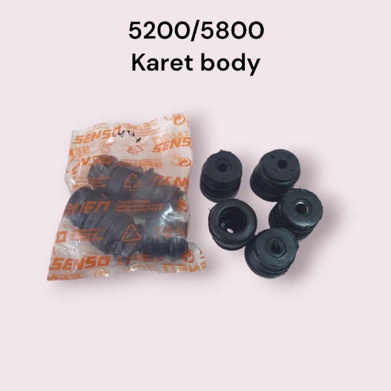 karet body senso mini 5200 / 5800 Damper body senso