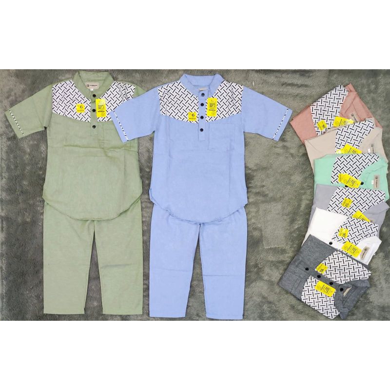 Set Koko Kurta Anak Premium Bomboobee