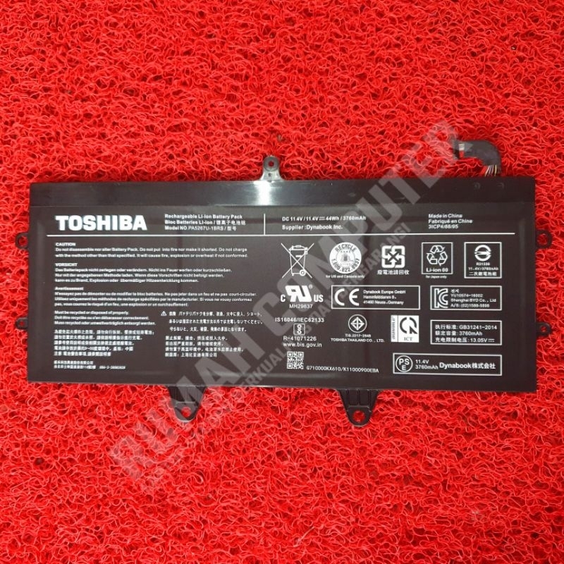 Battery Toshiba Portege X20W-E X20W-D X20W-E X20W-D-11T PA5267U-1BRS
