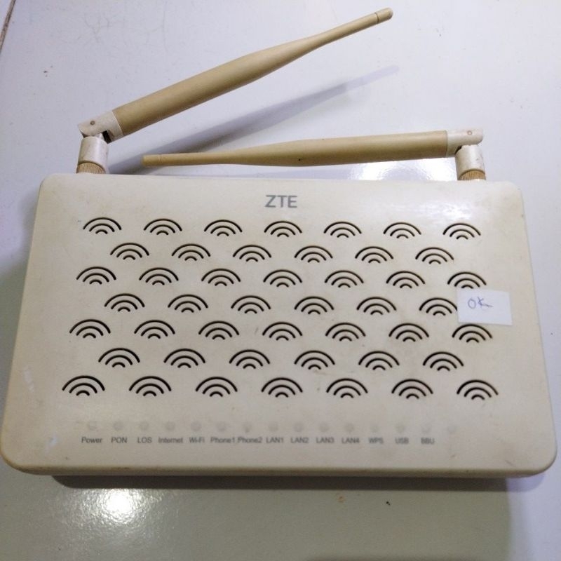router Wi-Fi ZTE ZXHN F609 GPON ONT