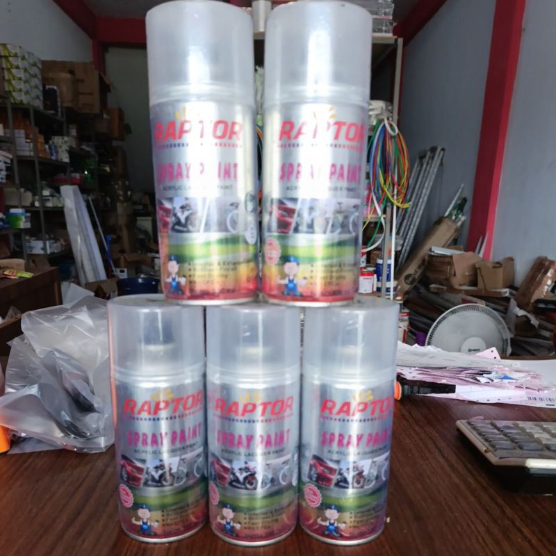 cat clear  Raptor spray paint