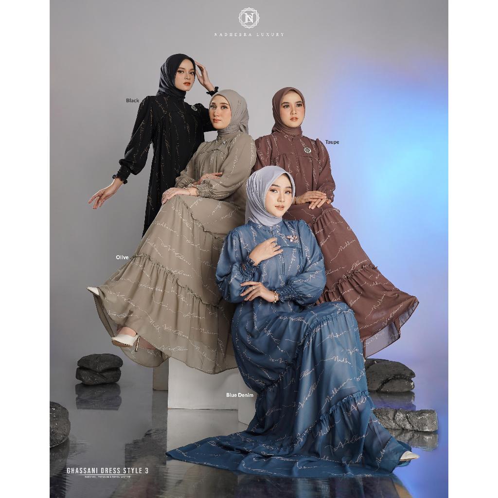 Gamis nadhera terbaru ghassany style 3