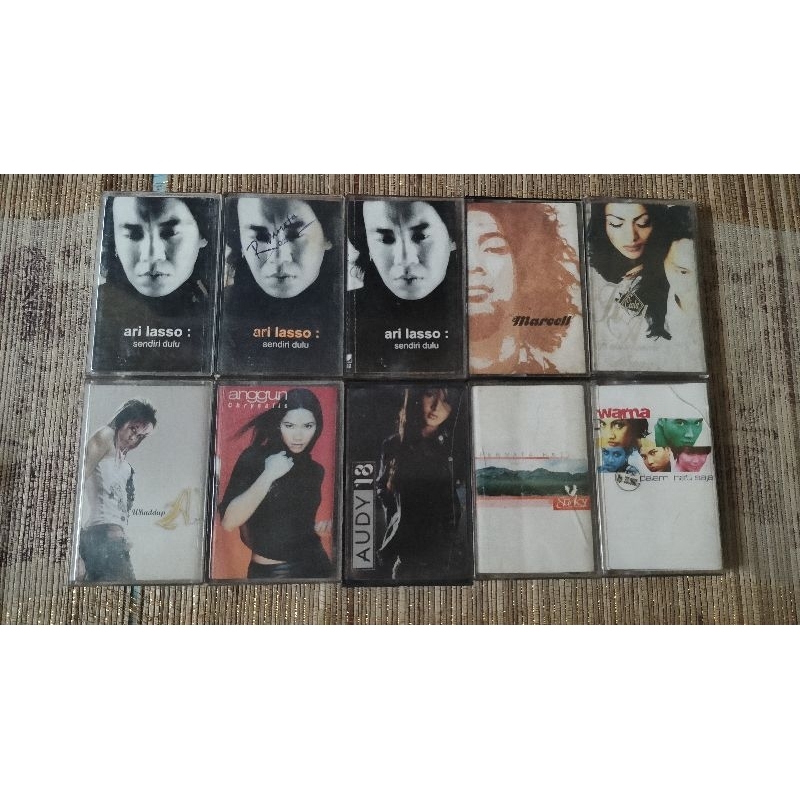 kaset Ari Lasso Indra Lesmana Anggun C Sasmi Pop Rock Indonesia