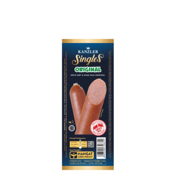 

KANZLER Singles Sosis Sapi & Ayam 65 g berbagai varian rasa