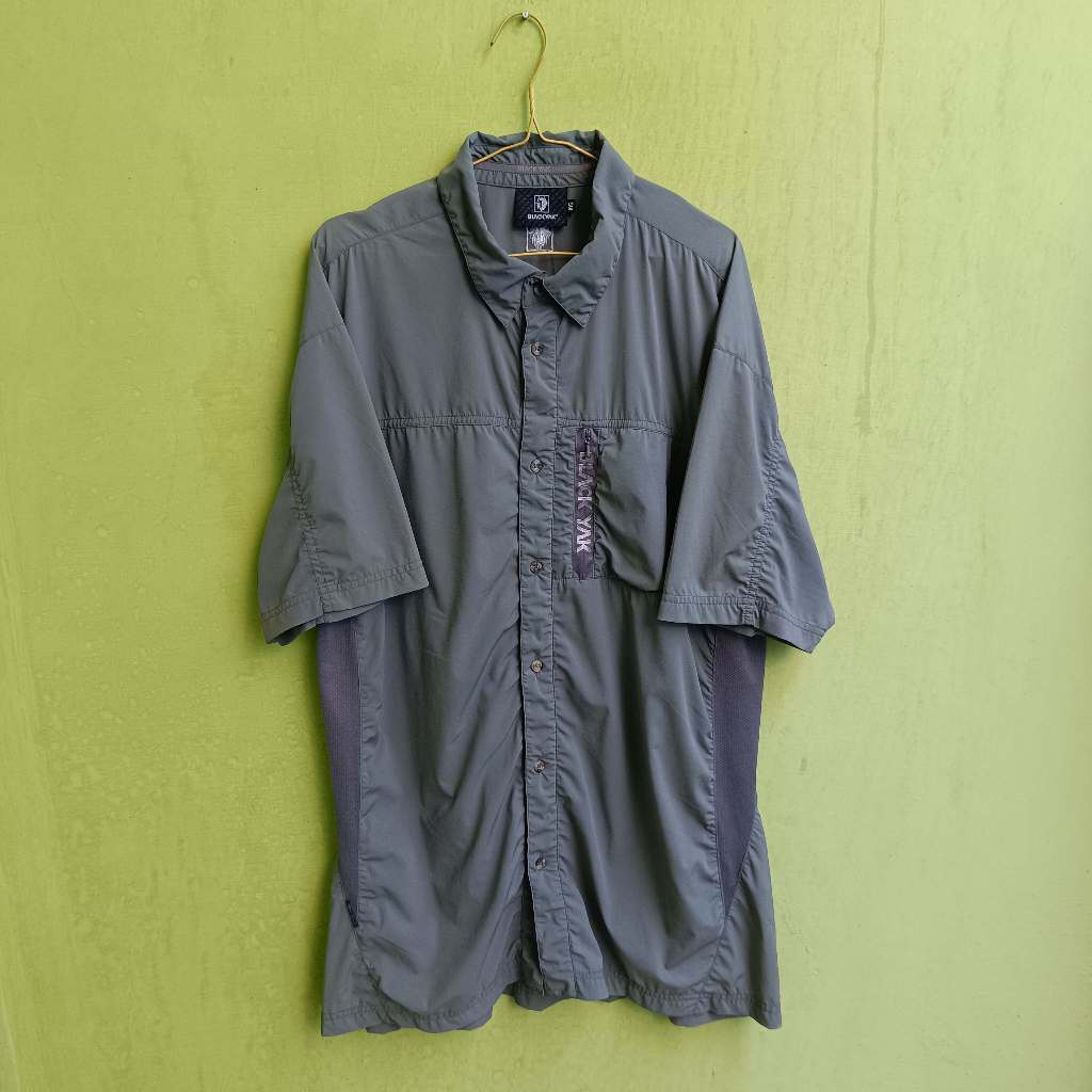 Kemeja Outdoor <Black Yak> Organic Breathable (105)