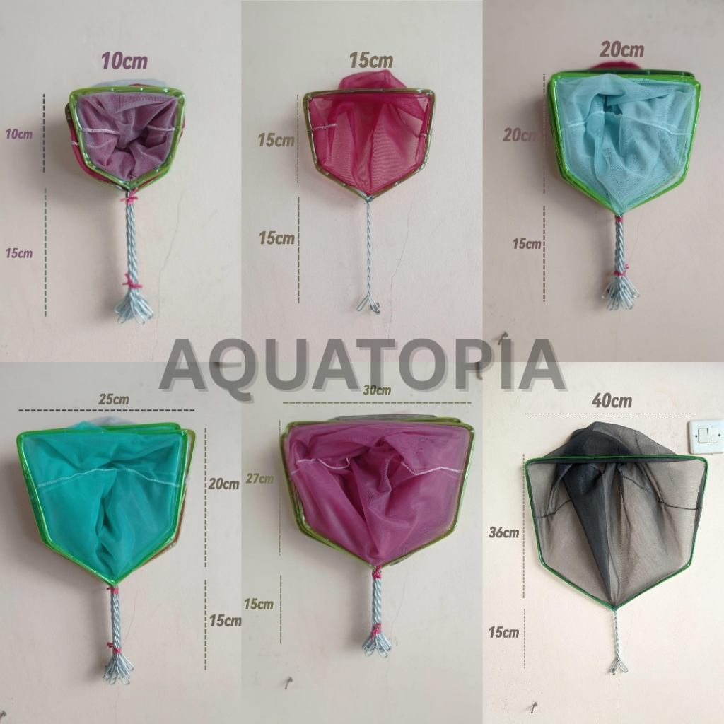 SEROKAN IKAN UKURAN 10 15 20 25 30 40 cm SESER KUTIR BAHAN LEMBUT BERKUALITAS SEROKAN HIAS KECIL DAN