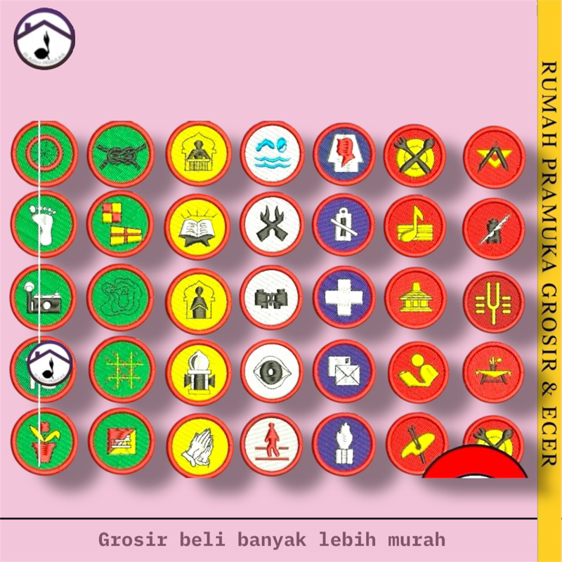 Tkk Penggalang Purwa Bordir / Tkk Penggalang Lengkap / Tkk Penggalang Bordir