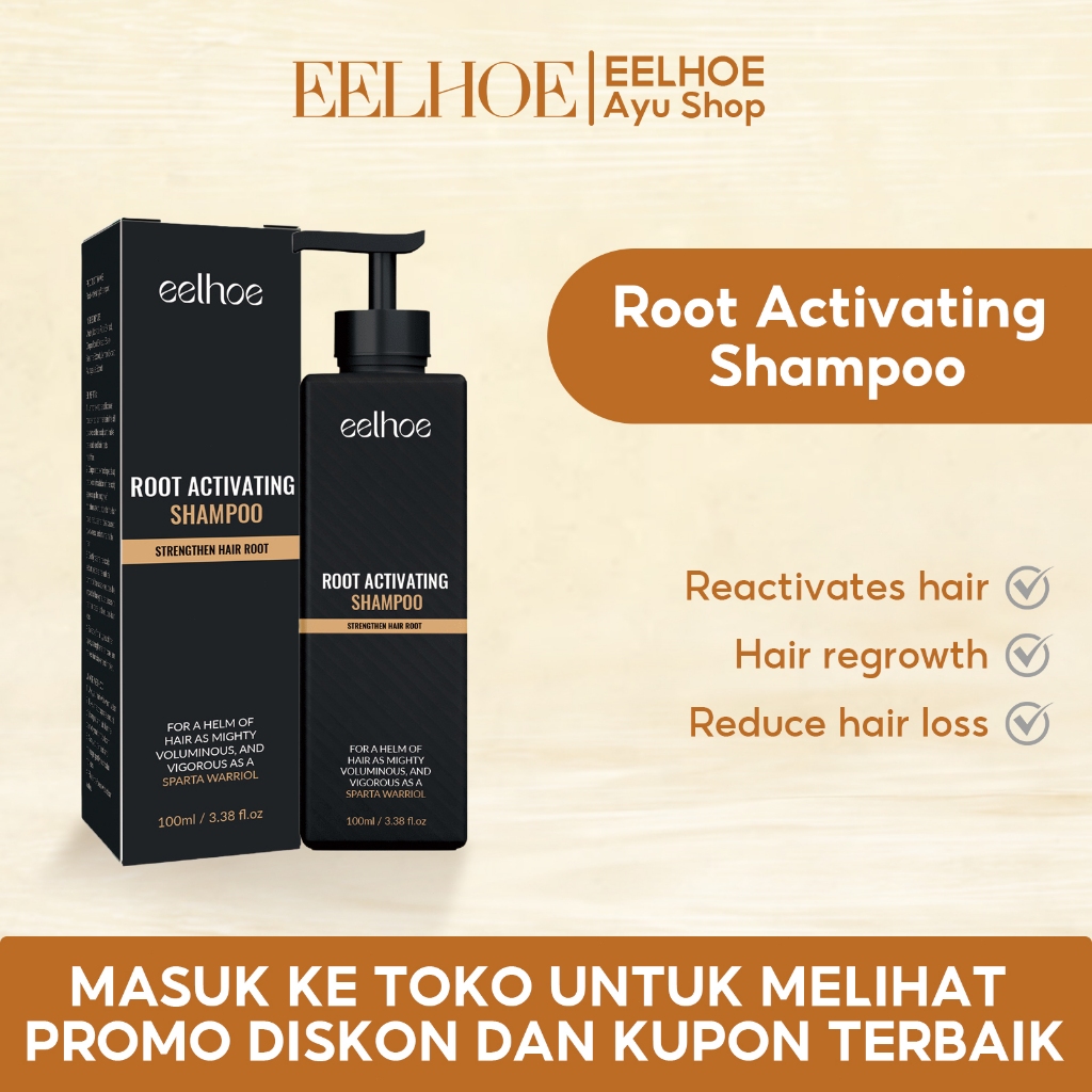 EELHOE Shampo Penumbuh Rambut Cepat Shampo Untuk Rambut Rontok Treatment Rambut