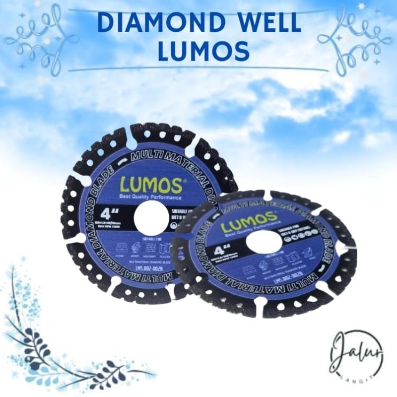 

Diamond Blade/Pisau Potong/ Diamond Well LUMOS 4