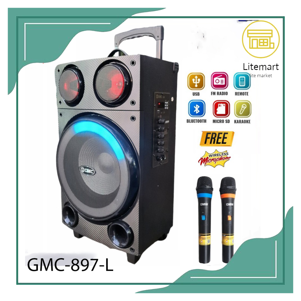 GMC SPEAKER PORTABLE 10" GMC-897 L