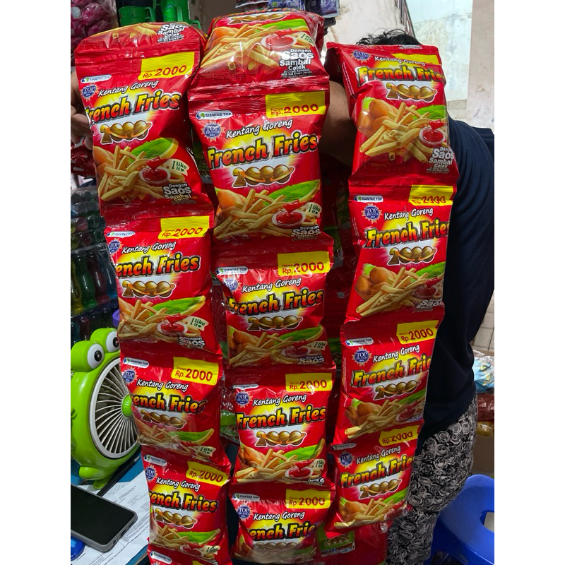 

Ciki Kentang Goreng French frie 1 renceng isi 10 bungkus