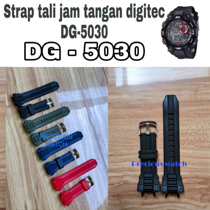 Tali jam tangan digitec 5030 DG5030T DG 5030T DG-5030T