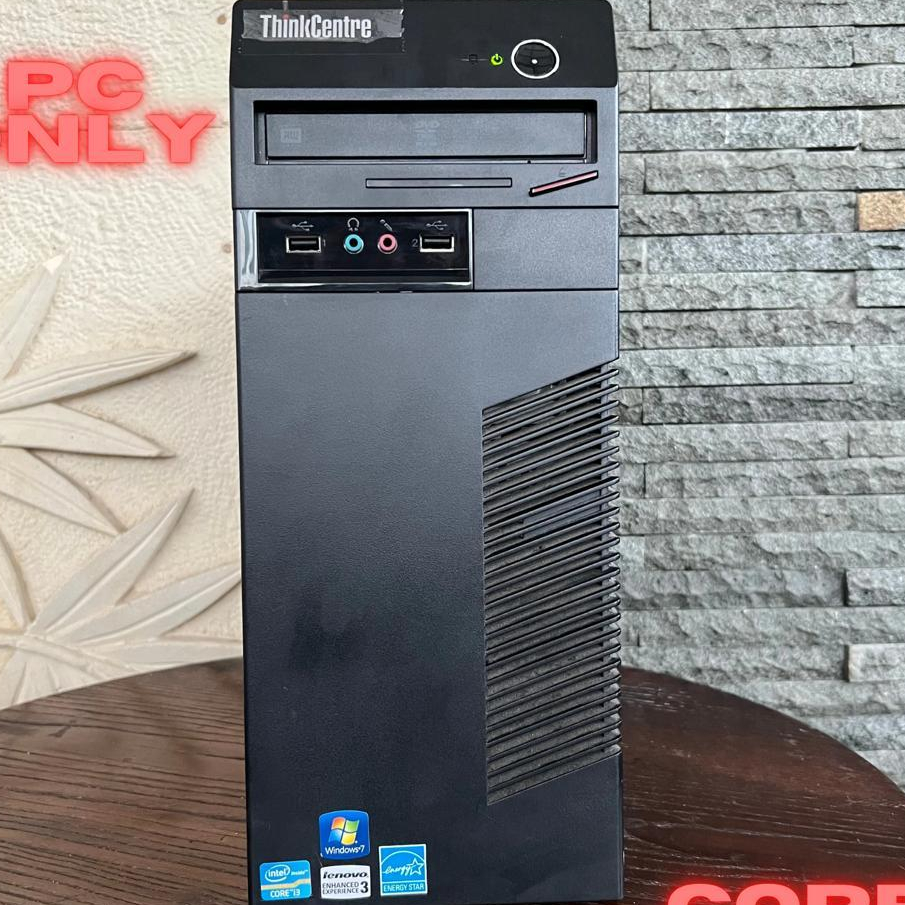 Pc Core i3 Ram 4GB HDD 500GB Windows10 Siap Pakai PC Built Up LENOVO Murah
