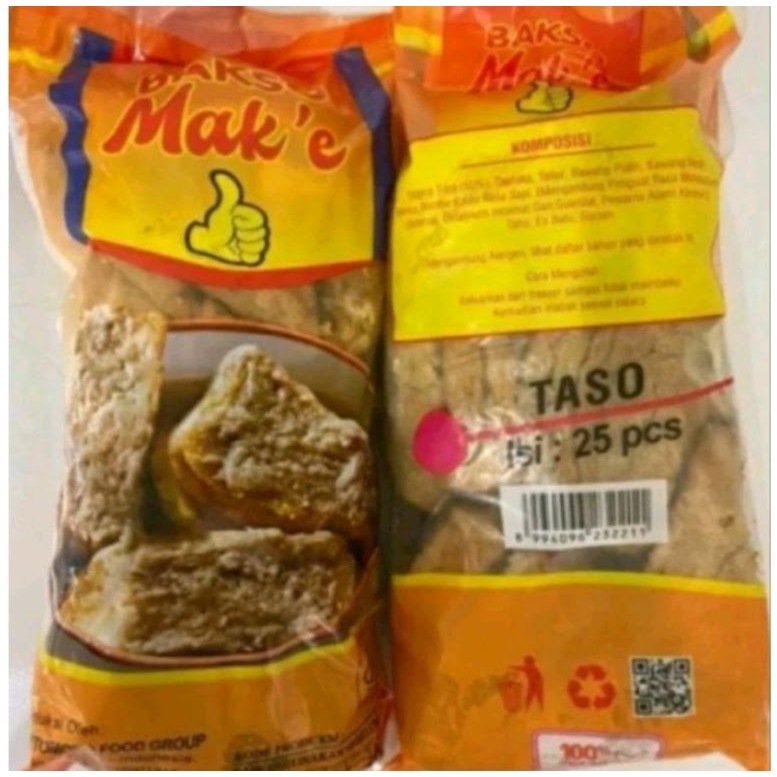 

Mak'e Tahu Bakso Super isi 25 (Taso) | TASO Lezat, Padat & Bikin Nagih