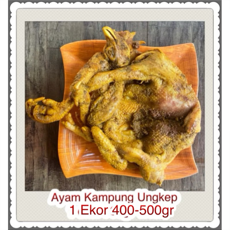 

Ayam Kampung Ungkep 1 Ekor ( 400-500 gr )