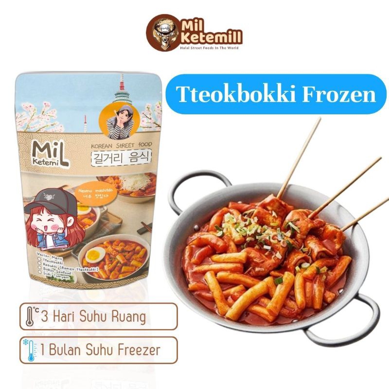 

Tteokbokki | Topokki Frozen | Korean Food Tteokbokki Mil Ketemill