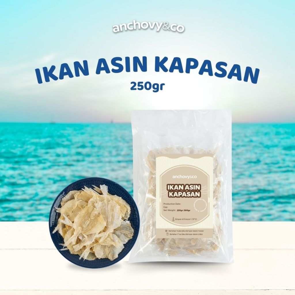 

Ikan Kapasan Tawar Premium Tipis Tanpa Tulang 250gr | Anchovyandco