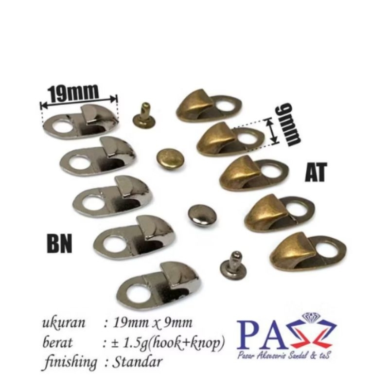 WK - Store | Lubang Tali Sepatu / Hook 1 lubang