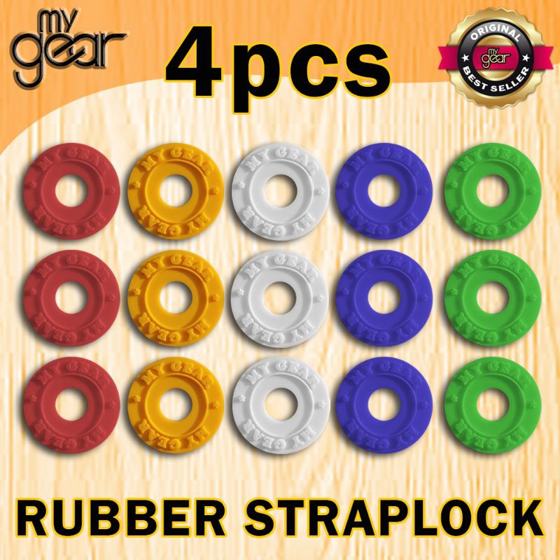 4 Pcs Strap Lock / Straplock my gear / Strap lock my gear / Straplock mygear / Strap lock mygear / S