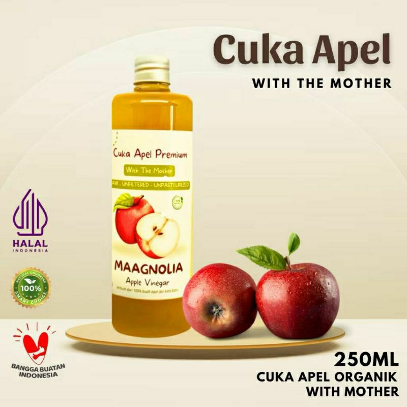 

cuka apel 250 ml SALEEEE