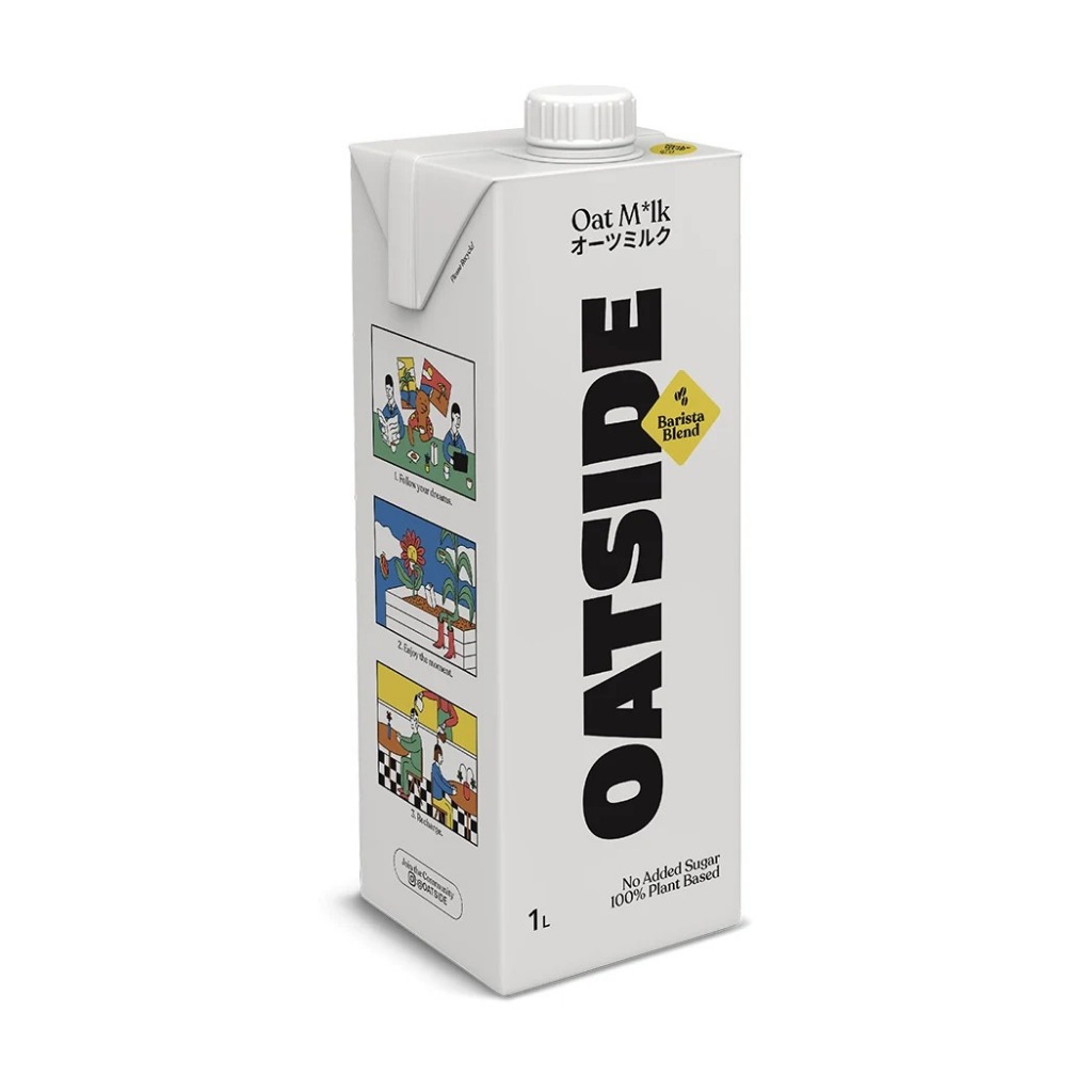 

Oatside Susu Oat Cair All Variant Rasa kemasan 1 Liter