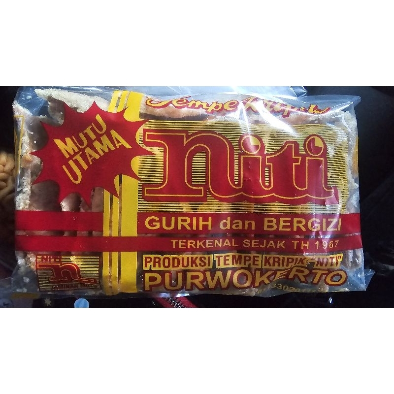

TEMPE KRIPIK "NITI