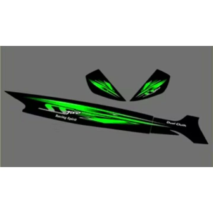 STIKER STRIPING SS TWO 2025 HIJAU