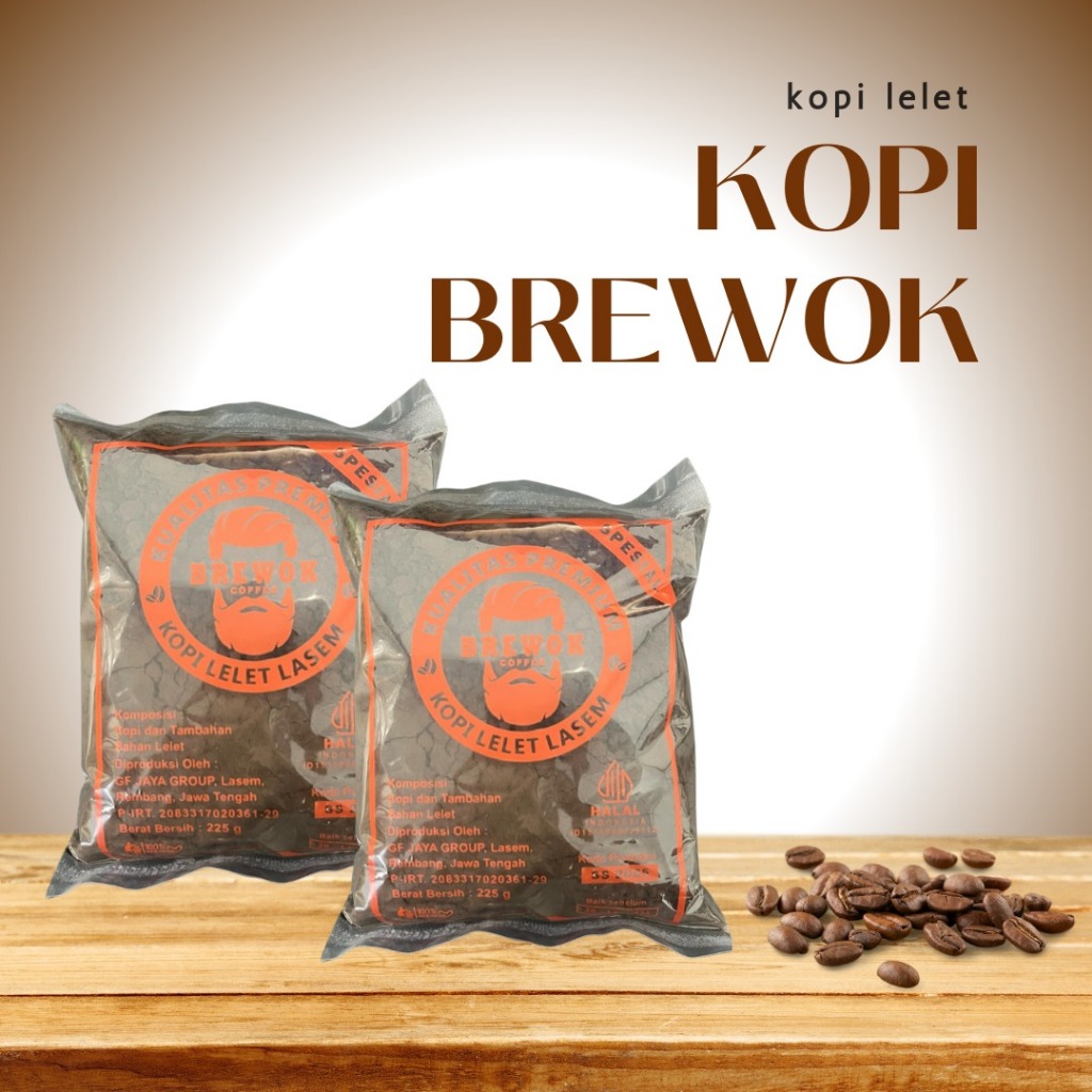 

MFI - Kopi Brewok Lelet | Kopi Khas Lasem | Netto 500gr & 225gr
