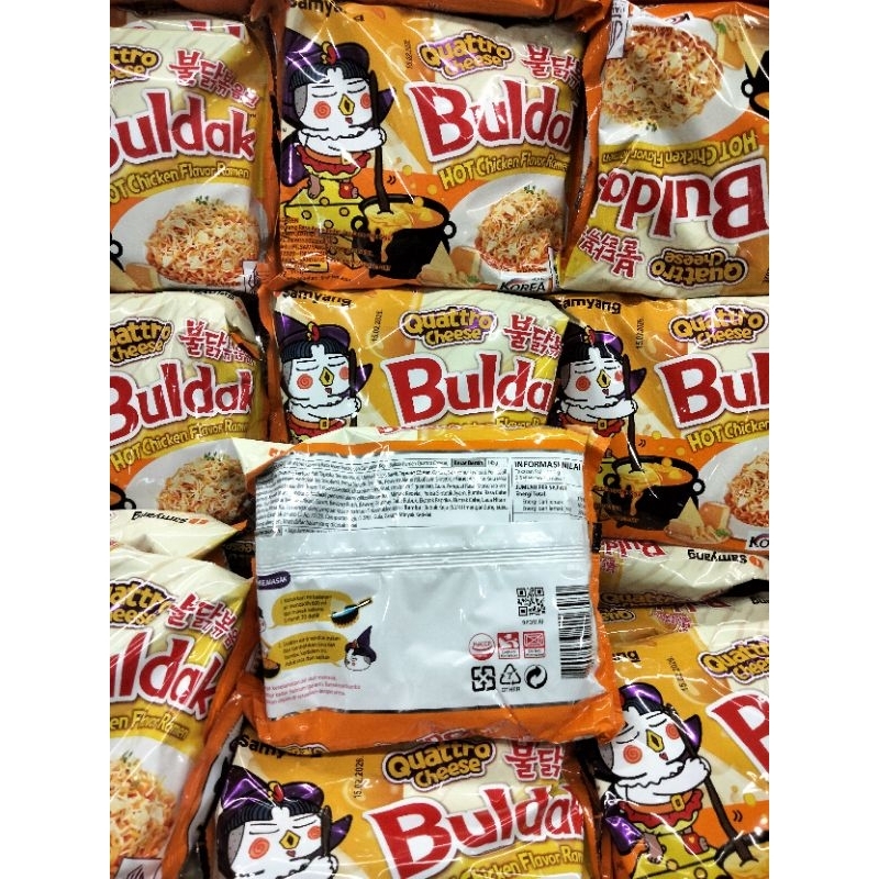 

mie samyang Quattro cheese new