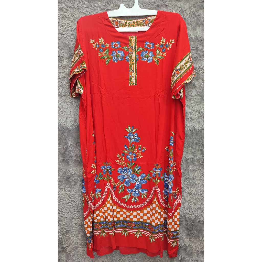 Daster batik bunga Siantan bahan adem