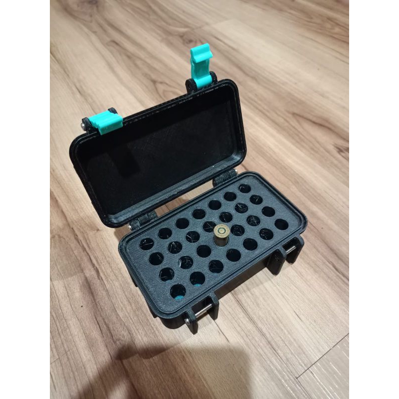 Ammo box / kotak peluru cal .38 Spl berbagai kapasitas