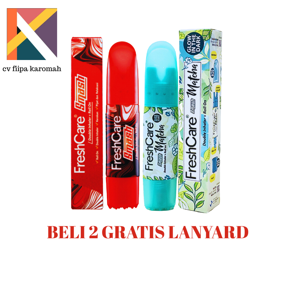 Fresh Care Smash Double Inhaler GRATIS lanyard || Fresh Care Smash Matcha || Fresh Care Smash Hot