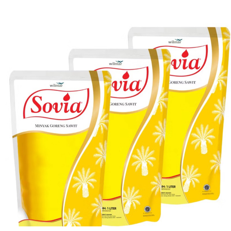 

1 Dus Minyak goreng sovia 800ml 12 bks,sameday instant