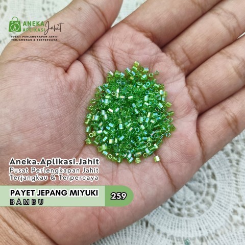 50 GRAM PAYET JEPANG MIYUKI BAMBU PASIR HIJAU PELANGI 259