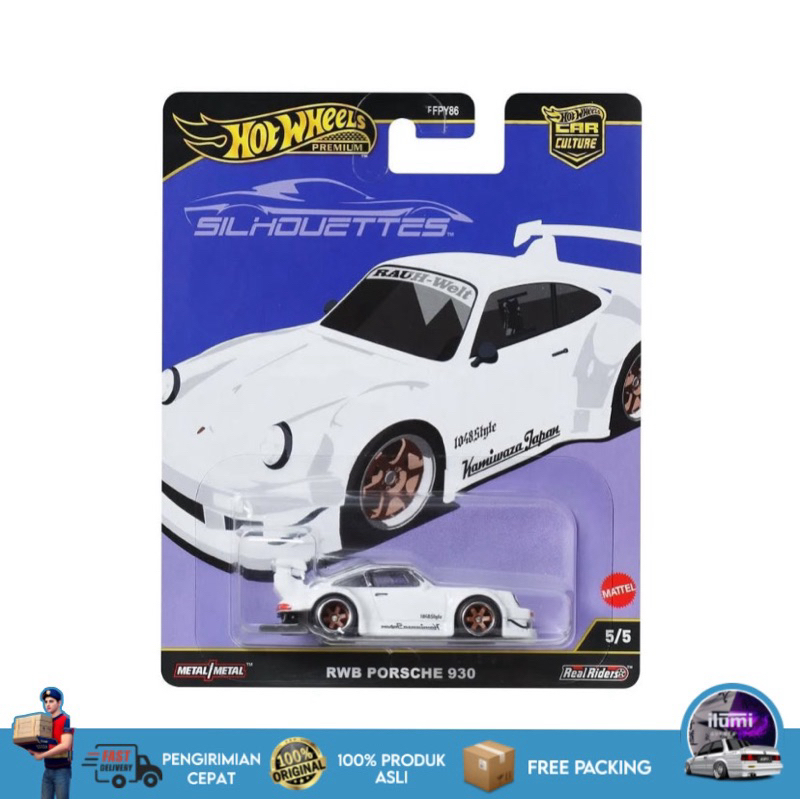 Hotwheels Premium Silhouette Series Porsche RWB