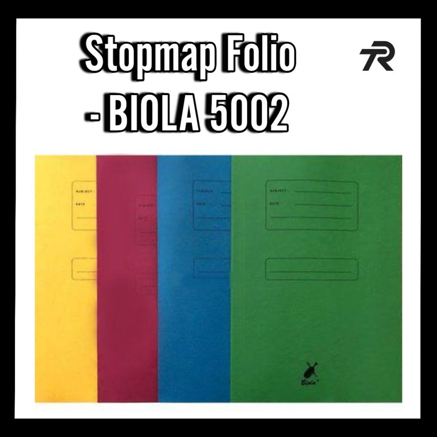 

Stop map / stopmap biola 5002 folio / A4 kertas