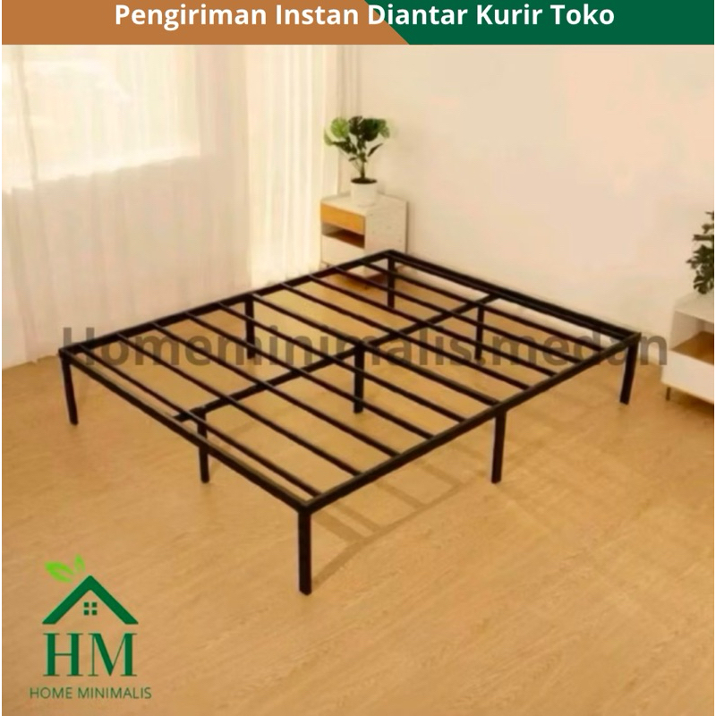 Dipan Besi Tempat Tidur / Dipan Kasur/ Kaki Kasur Springbed