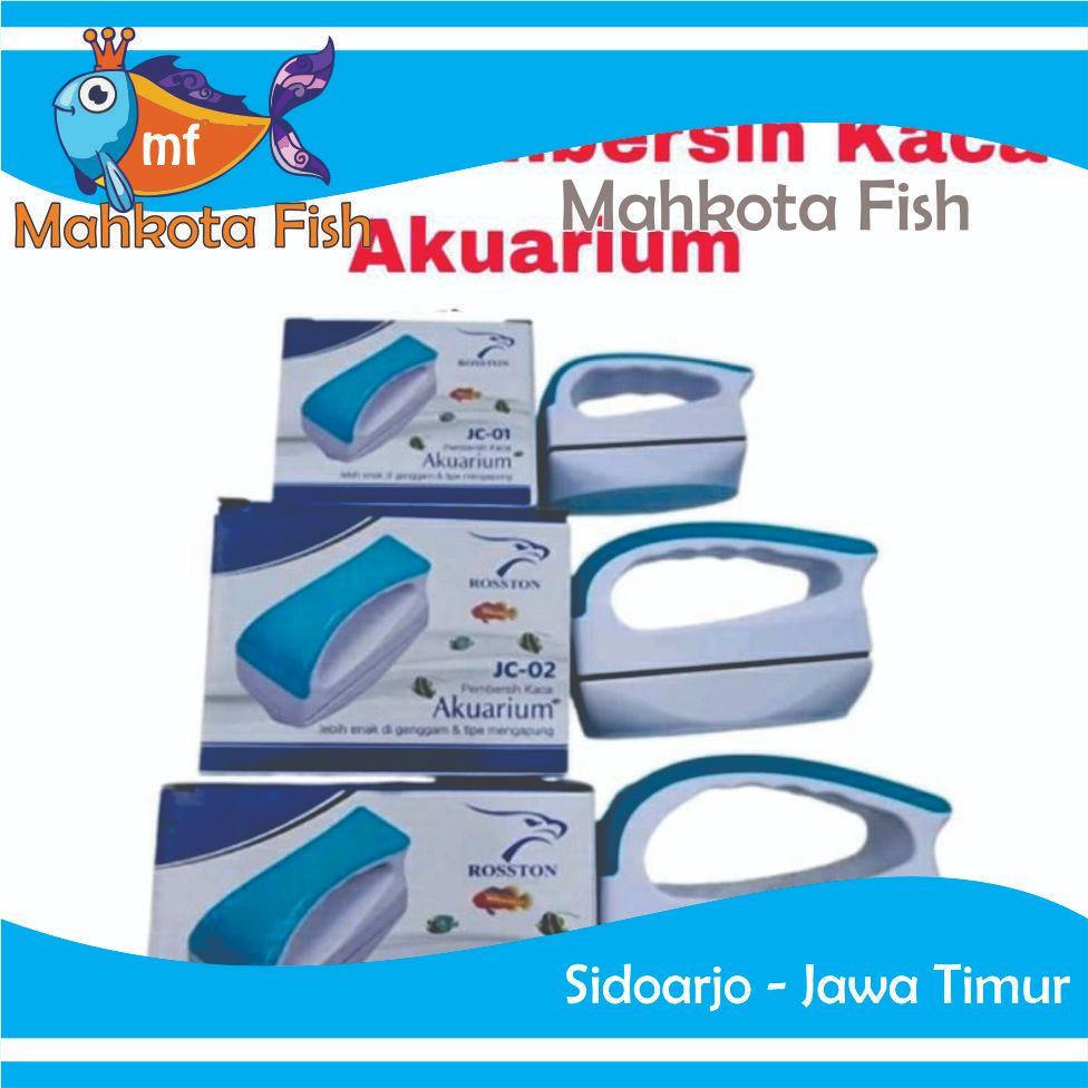 Pembersih Kaca Aquarium Magnet | Sikat Kaca Magnet | Pembersih Mengapung Magnet