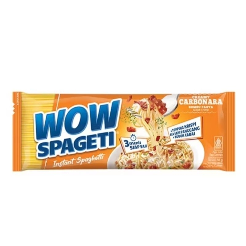 

mie wow spageti carbonara