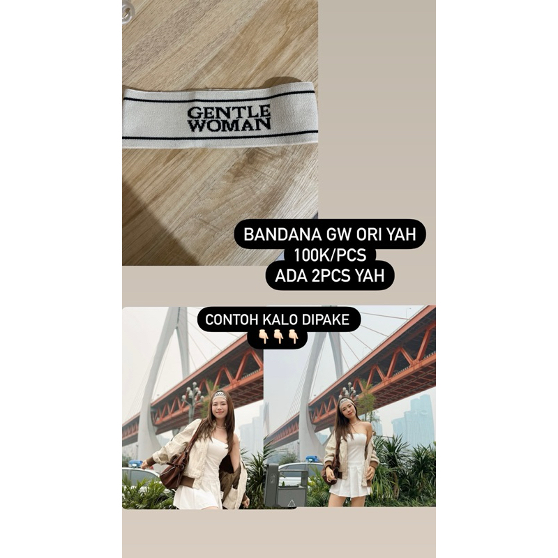 Headband GW White Ori