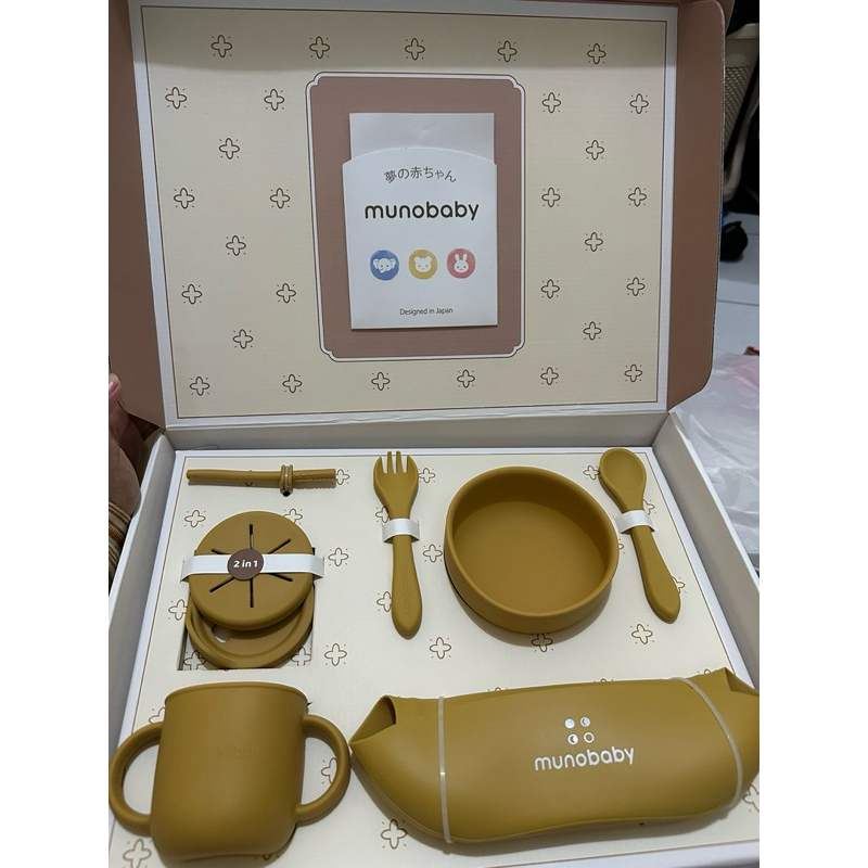 set baby makan munobaby