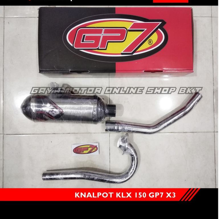 KNALPOT GP7 Kawasaki KLX X3