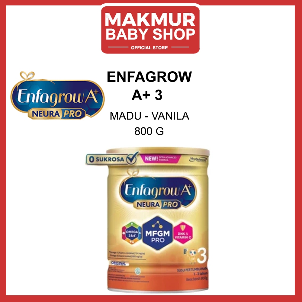 

Enfagrow A+ 3 VANILA 800 Gr Susu Formula Anak 1 - 3 Tahun