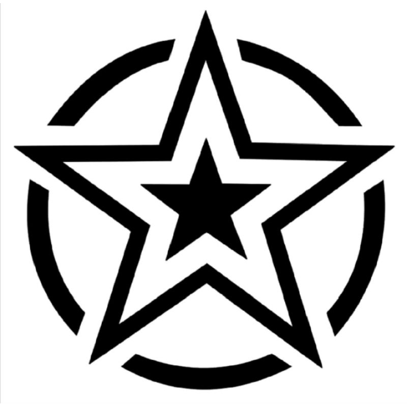 

stiker stiker bintang cutting stiker