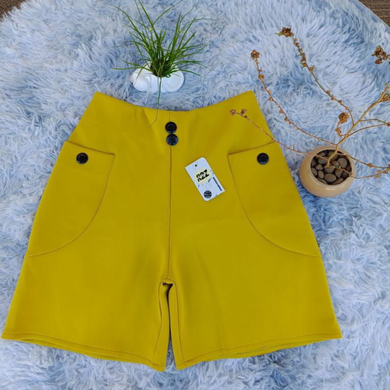 Hot Pants Korean Style Hot Wanita Jumbo Hot Pants Kekinian