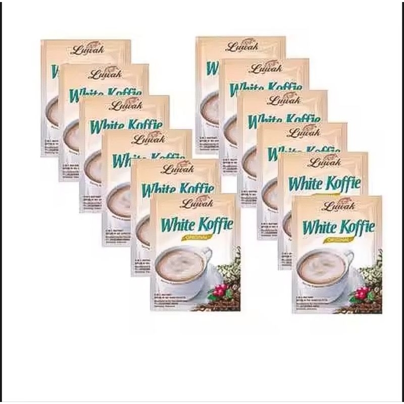 

luwak white koffie isi 10 sachet